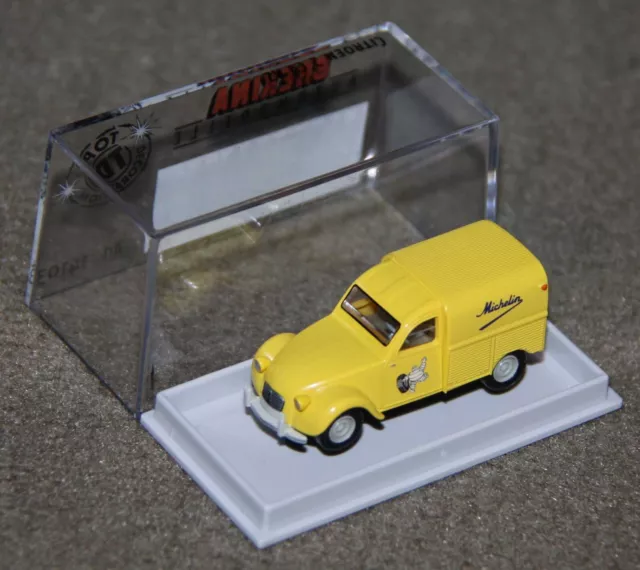 Miniature 1:87 Citroën 2CV AZU Michelin Brekina/SAI réf. 14103/SAI2050