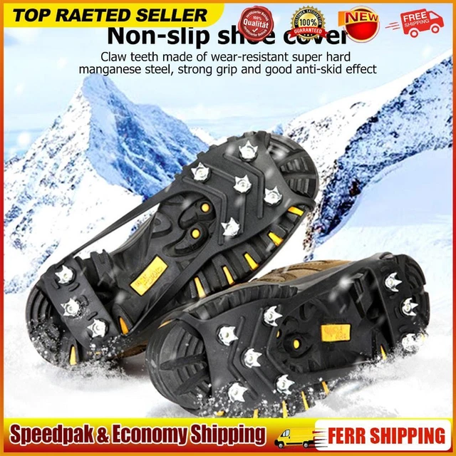 Trendyest Schuhspikes, Steigeisen für Bergschuhe, Ice Klampen Steigeisen mit 8 Z