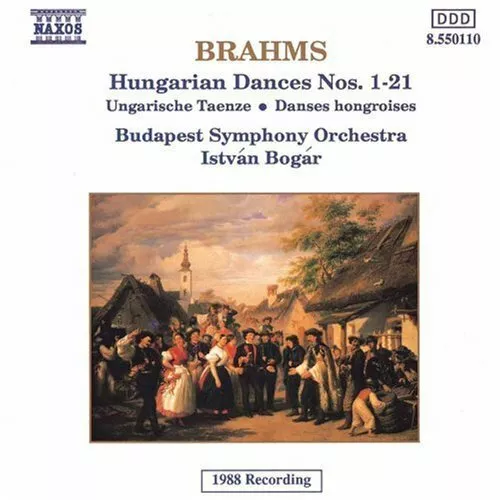 Johannes Brahms : Hungarian Dances Nos. 1 - 21 CD (2001)