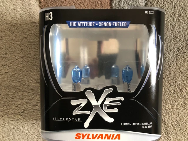 85-90 Firebird Trans Am Sylvania SilverStar zXe H3 Fog Light Bulbs - SEALED