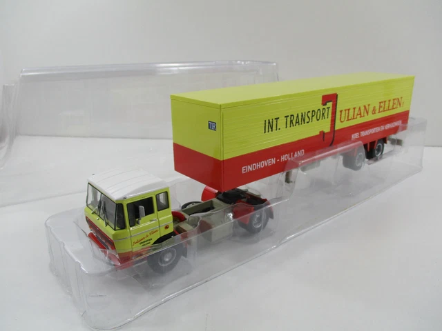 camion truck trailer 1/43,daf 2600 , julian et - Compra venta en