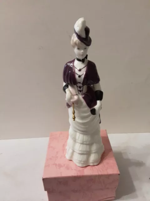 Coalport LADY LAELITIA-MINIATURE COLLECTION-PERFECT 15CM  C1992