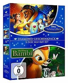 Die Schöne und das Biest / Bambi - Diamond-Geschenkpack [Blu... | DVD | état bon