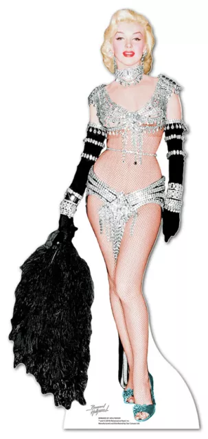 SC-246 Marilyn Monroe Showgirl Taille Réelle Présentoir en Carton