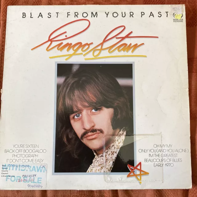 Ringo Starr : Blast From Your Past LP Album Vinyl Record MFP50524 Compilation