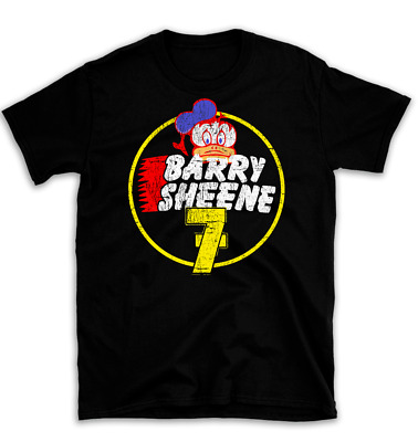 Motorcycle T Shirt , Distressed Effect Barry Sheene, 500cc World Champion