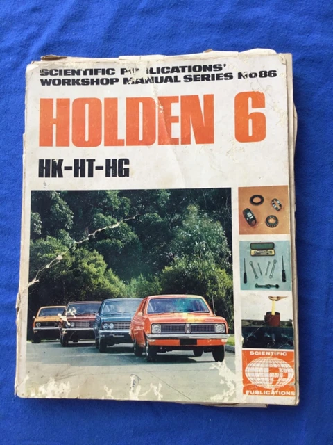 Holden HK HT HG Workshop Manual – Monaro, Kingswood, Belmont, Ute – 1968-1971, Max Ellery EPH3
