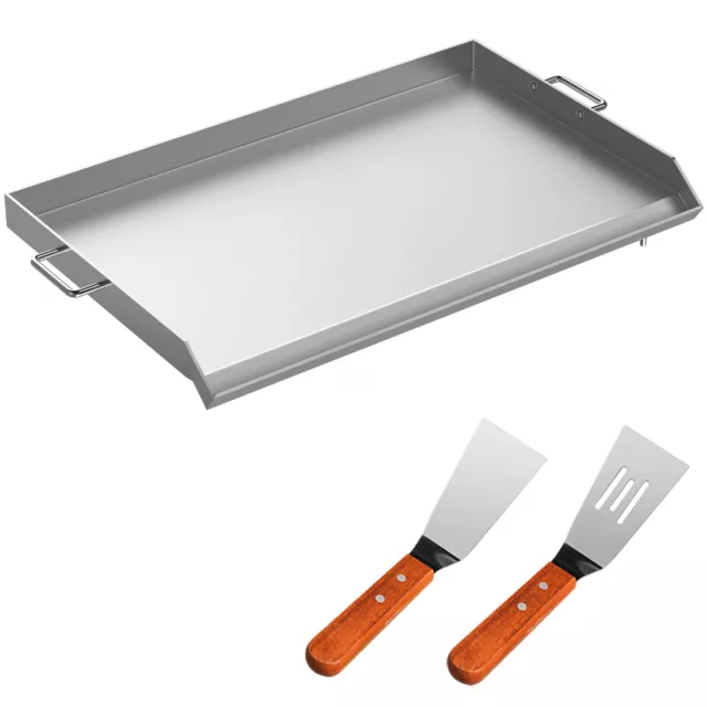 VEVOR Flat Top Griddle Gas Grill Solid Flat Top Grill Stove 32" x 17"