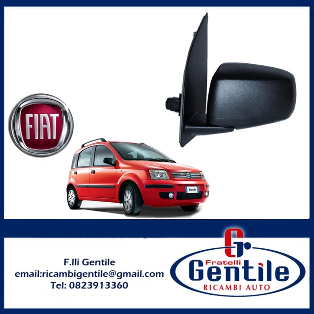 SPECCHIO SPECCHIETTO RETROVISORE FIAT PUNTO EVO SINISTRO DAL 2009 IN POI C/P EBa - 2