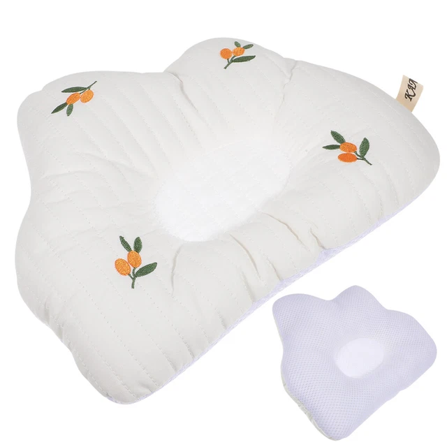 Almohada de algodón para bebés recién nacidos almohada de cama para niños pequeños