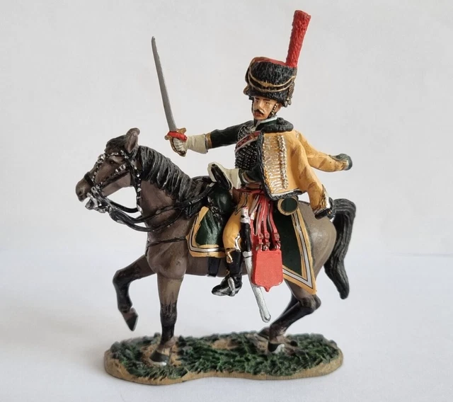 Figurine Del Prado Hussard Anglais 1814 - Guerres Napoléoniennes - 60mm Neuf