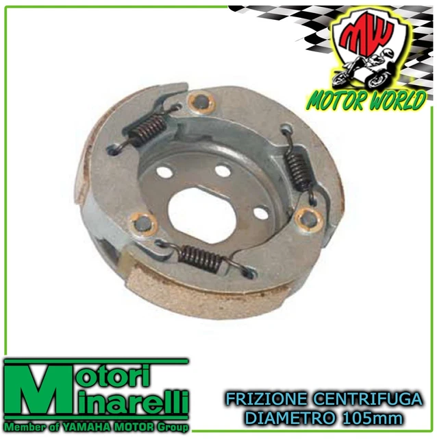 Embrayage Origine MBK Flipper 50cc (1999-2001) 105mm, Yamaha 5EU-E6620-00, Neuf