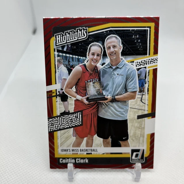 CAITLIN CLARK 2025 Panini Caitlin Clark Collection H4 Highlights Lamina Rossa SP EUR 5,47