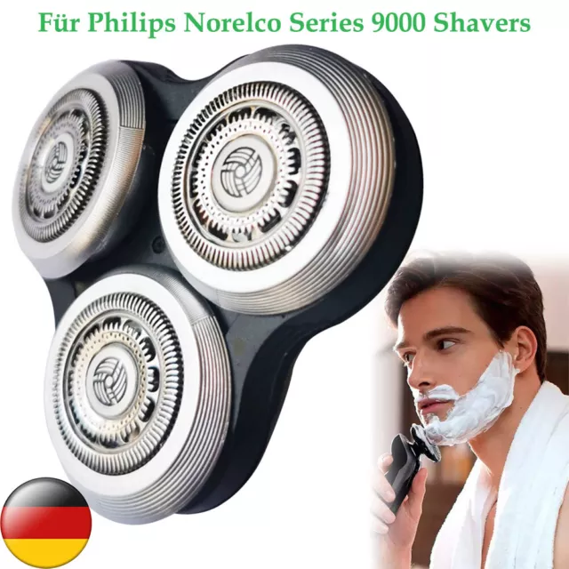 SH90 Scherkopf Ersatz Messer m/ Oberer Basis für Philips Norelco Series Neu