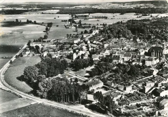Carte JUSSEY Vue panoramique aérienne La Nouvelle Route