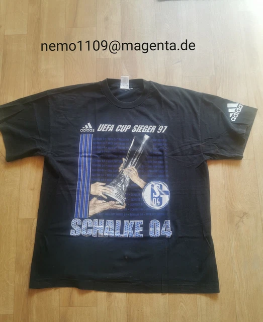 シャルケ04 1997UEFAカップ優勝記念ジャージ T-SHIRT UEFA CUP Sieger