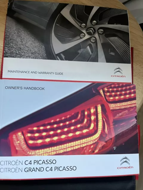 Citroen C4 Picasso & C4 Grand Picasso (2013 - 2016) Handbook - Owners Manual