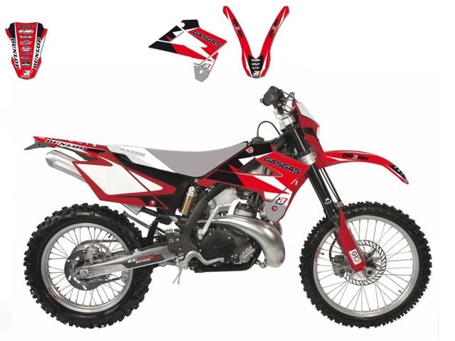 Motorrad Aufkleber Satz Blackbird Dream 3 Gas Gas