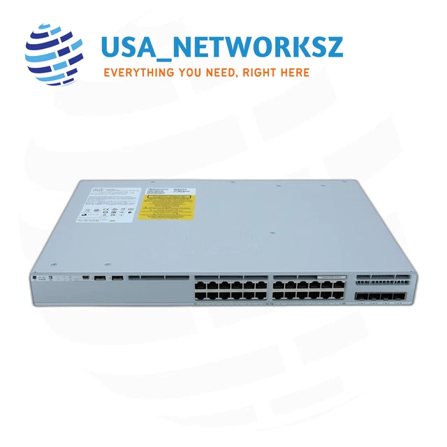 CISCO C9200L-24T-4G-E CATALYST 9200L 24-port data, 4 x 1G, Network ...