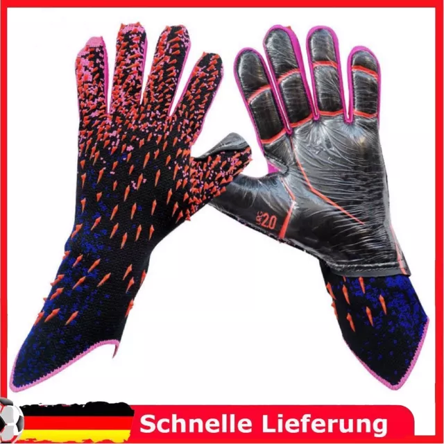 Fußball Goalie Fußball handschuhe Mit starkem Griff Torwart handschuhe Kinder