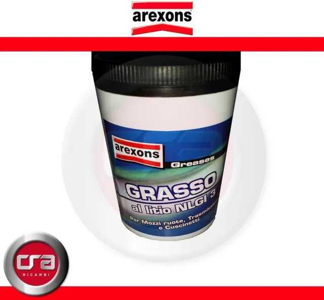 Arexons 9360 Grasso Al Litio Nlgi 3 Kg0,85 Mozzi Ruote Trasmissioni E Cuscinett