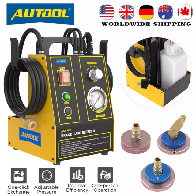 Auto Car Brake Fluid Bleeder Oil Exchanger Machine for Audi VW BMW Mercedes-Benz