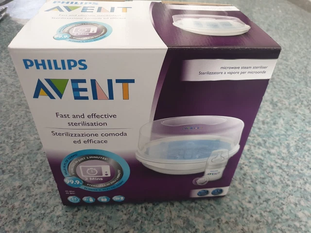Philips Avent Mikrowellen Sterilisator ohne Flaschen, kaum gebraucht