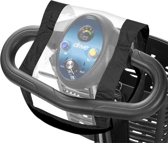 Delilxike Mobility Scooter Bedienfeld/Tillerabdeckung/Konsolenabdeckung wasserdicht
