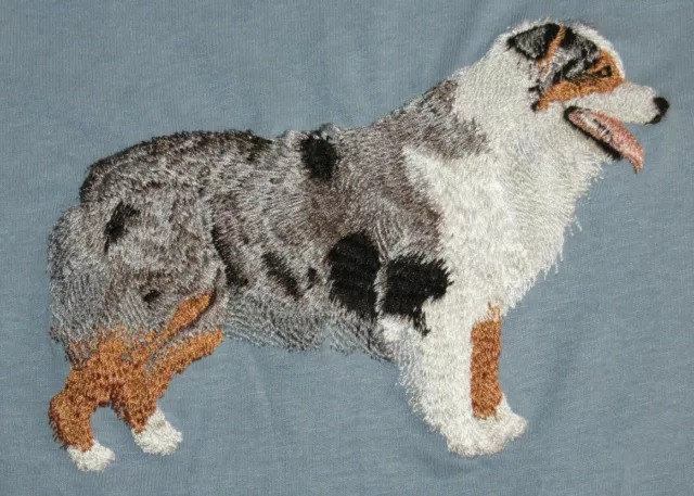 Embroidered Ladies Jacket - Australian Shepherd I1240 Sizes S - XXL