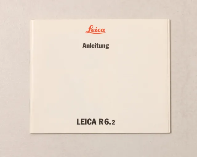 Leica R6.2 Manual
