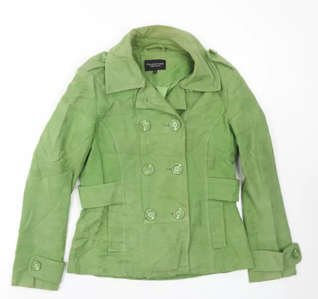 Debenhams Womens Green Jacket Coat Size 10