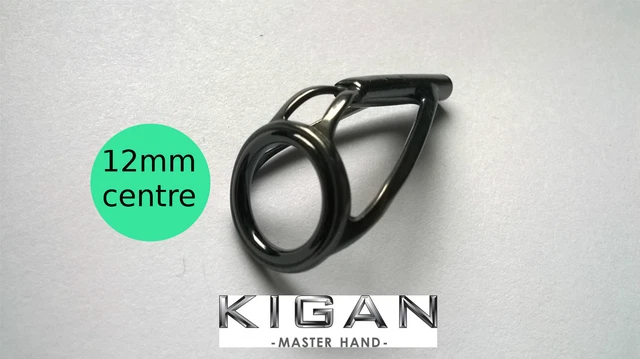 CARP ROD TIP Ring GENUINE Anti Frap KIGAN SiC 12mm Centre Fitted