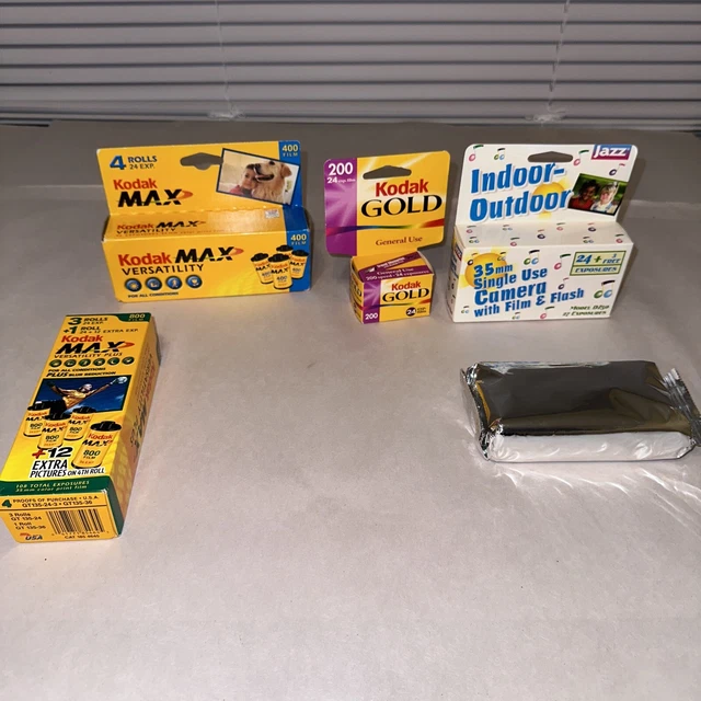 VINTAGE KODAK FILM 35mm Plus 2 Single Use Camera Lot Expired £47.35