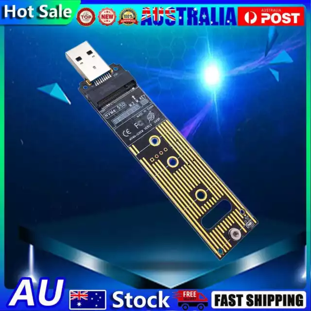 M.2 NVME USB 3.1 Adapter M.2 SSD To USB 3.1 Type A Card for PCI-E/M.2 Nvme SSD H
