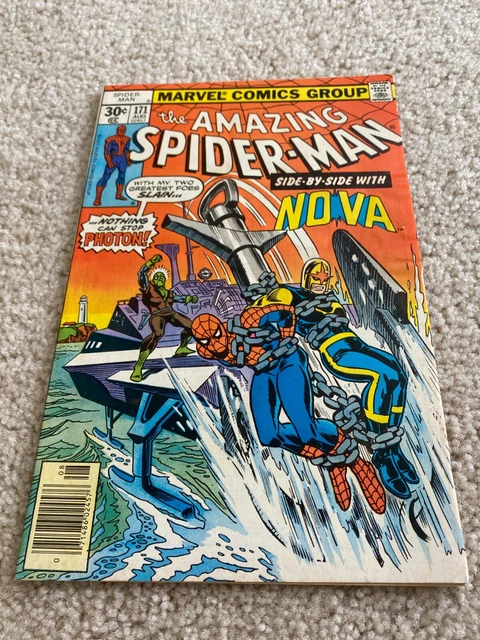 Amazing Spider-Man 171  VF  8.0  High Grade  Nova  Photon  AIM  J.Jonah Jameson
