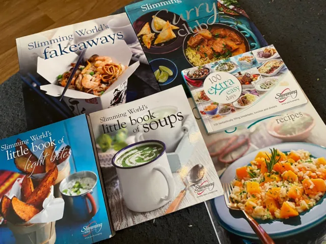 Slimming World Books X 6 All Excellent