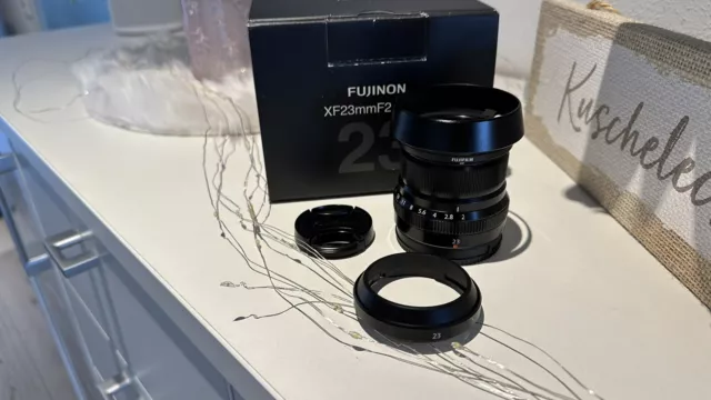 Fujifilm FUJINON XF 23mm F2 R WR Objektiv *** Topzustand *** LH XF35-2 OVP
