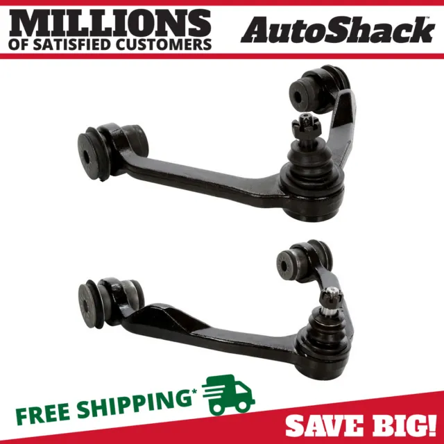 Front Upper Control Arms w/ Ball Joints Pair for Ford F-150 Expedition F-250 V8