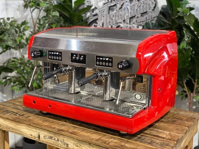 Macchina Da Caffè Espresso Wega Polaris 2 Gruppi Tazza Alta Rossa 3