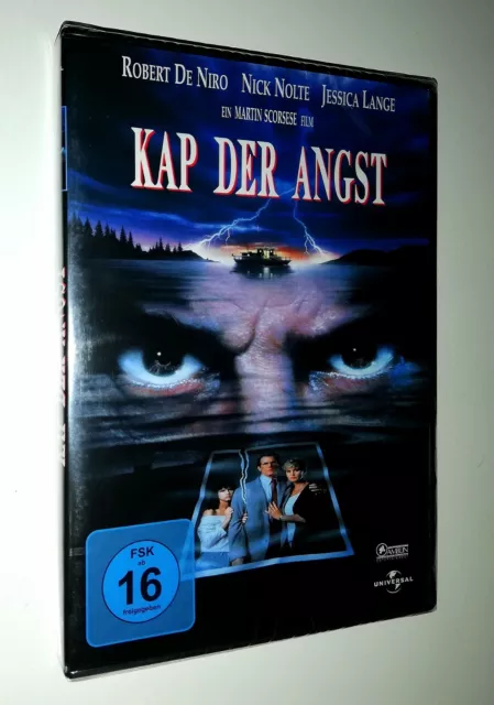 Kap der Angst (1992) DVD Robert DeNiro, Nick Nolte, Jessica Lange Neu OVP