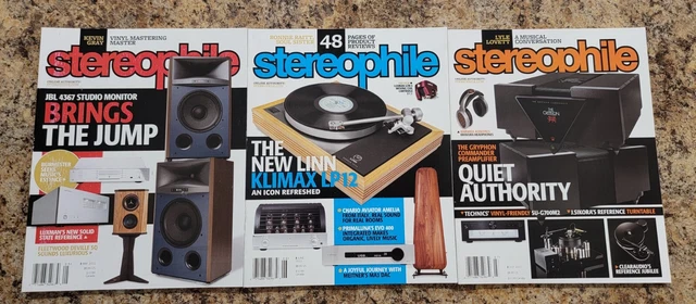 stereophile magazine lot