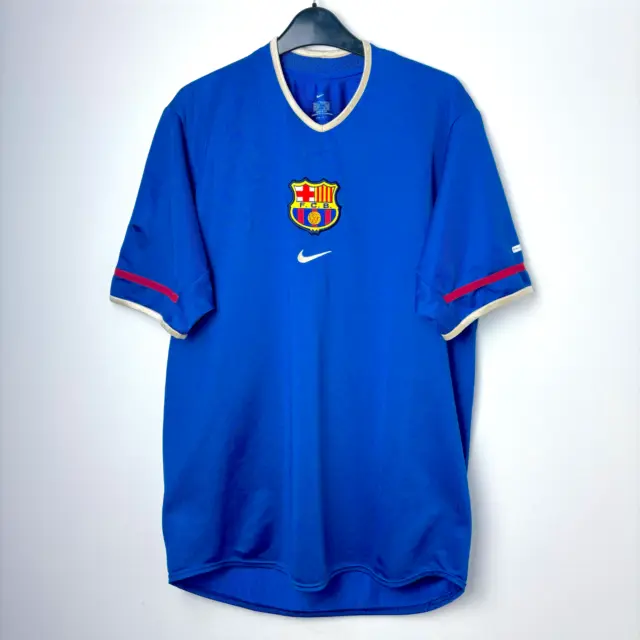 Maglietta calcio originale FC Barcelona 2001-2002 Nike terza