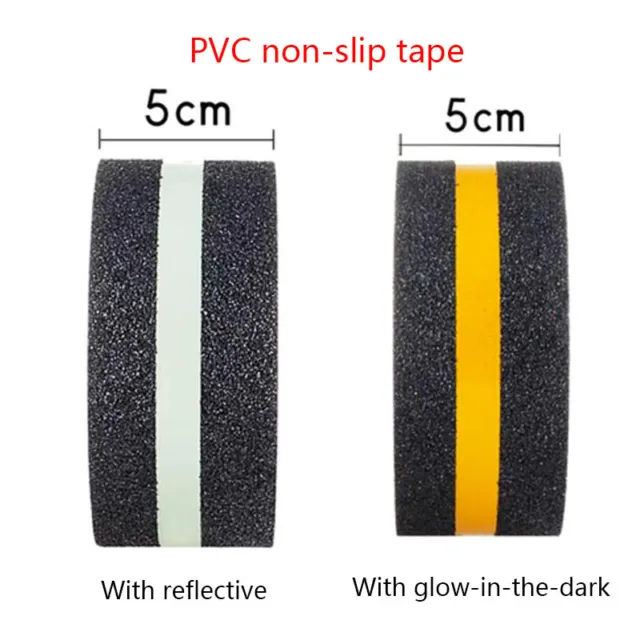 5cm*5M Fluorescent Warning Anti Slip Traction Tape Glow In The Dark Walk Strip