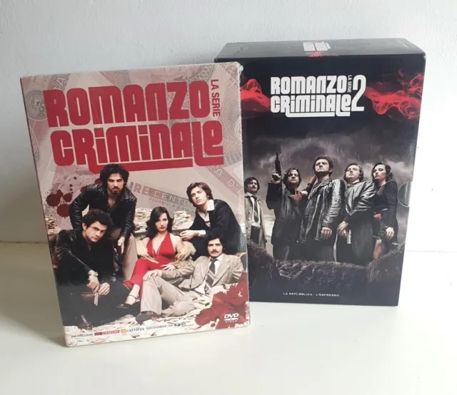 Serie Tv "Romanzo Criminale" DVD (Stagione 1 e 2) SERIE COMPLETA FUORI CATALOGO