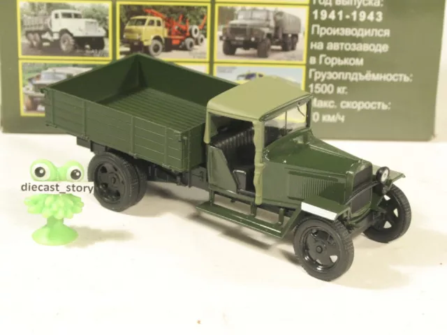 1:43 GAZ AA AAA Militar Bus 03-30 55 ambulance russian truck USSR UdSSR LKW URSS 2