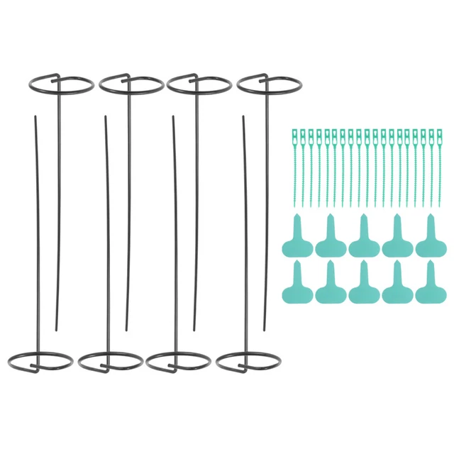 1 Set Gartenbetriebe Feste Unterstützung Rack Feste Klettern Vine Stand (grün)