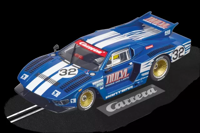 Carrera Evolution 1/32 Slot Car 20027671 De Tomaso Pantera Gr.5 No.32 NEW