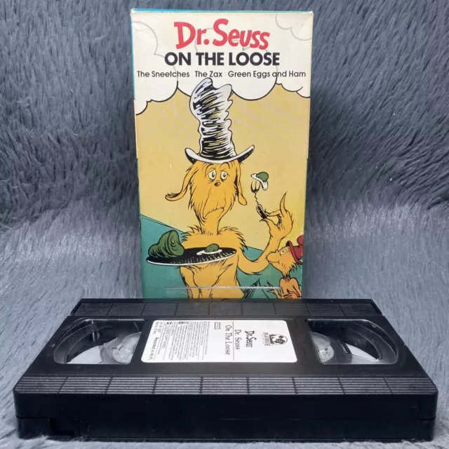 DR. SEUSS ON The Loose VHS 1989 Tape Sneetches Zax Green Eggs Ham ...