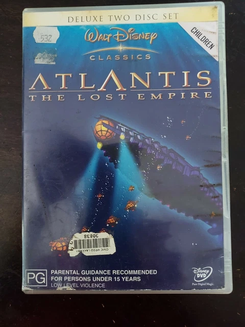 Atlantis The Lost Empire - Walt Disney Family Kids Children DVD collection