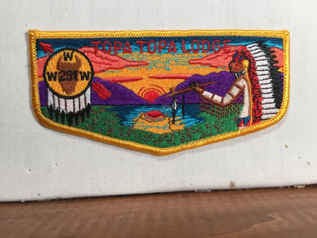 Topa Topa OA Lodge 291 S56 Flap BSA Patch